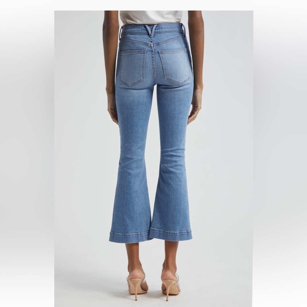 Veronica Beard Carson High Waist Ankle Flare Jeans - Size 25 (like new!) - Picture 3 of 6